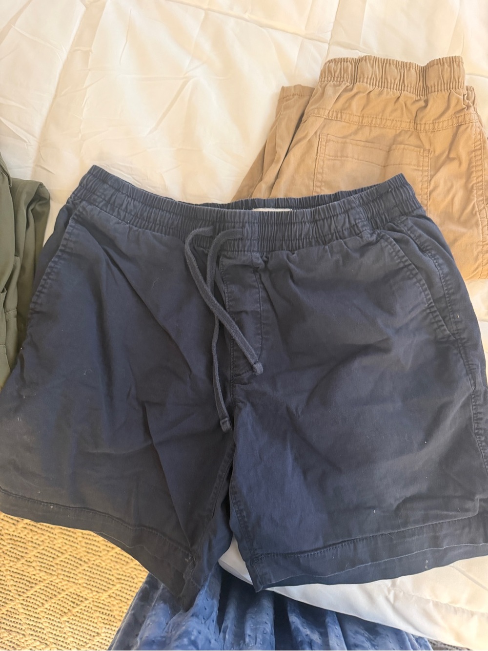 Sonoma Navy Drawstring Athletic Shorts